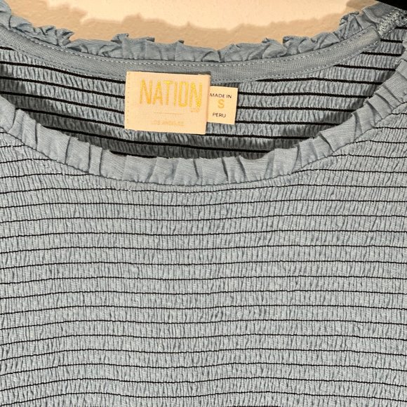 NATION Ltd Smocked Long Sleeve - Picture 12 of 12